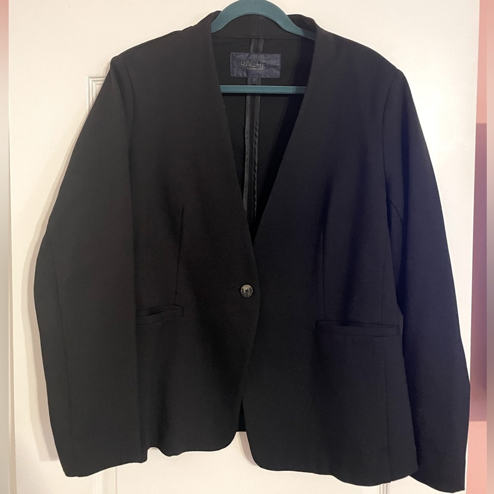 Rachel Roy - Collarless blazer